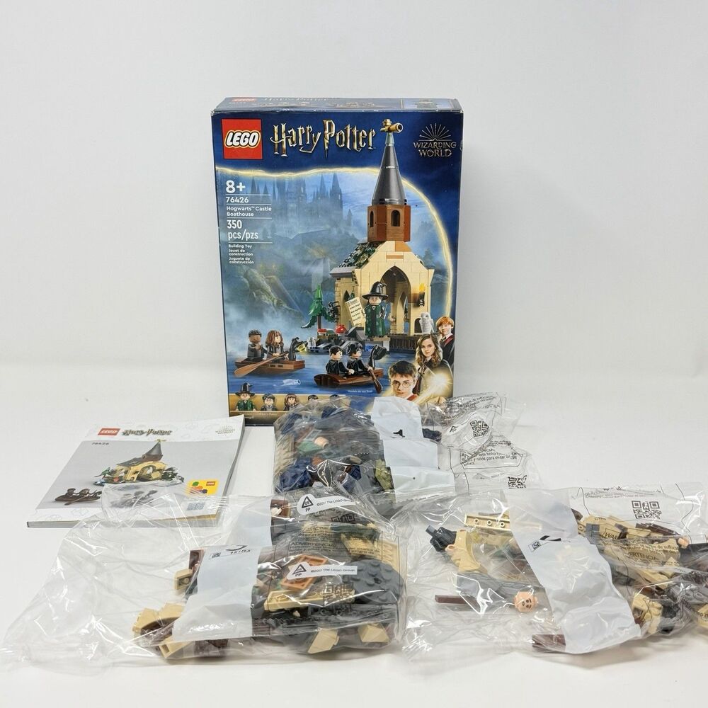 LEGO Harry Potter Hogwarts Castle Boathouse 76426 2024 Retired Complete Open Box